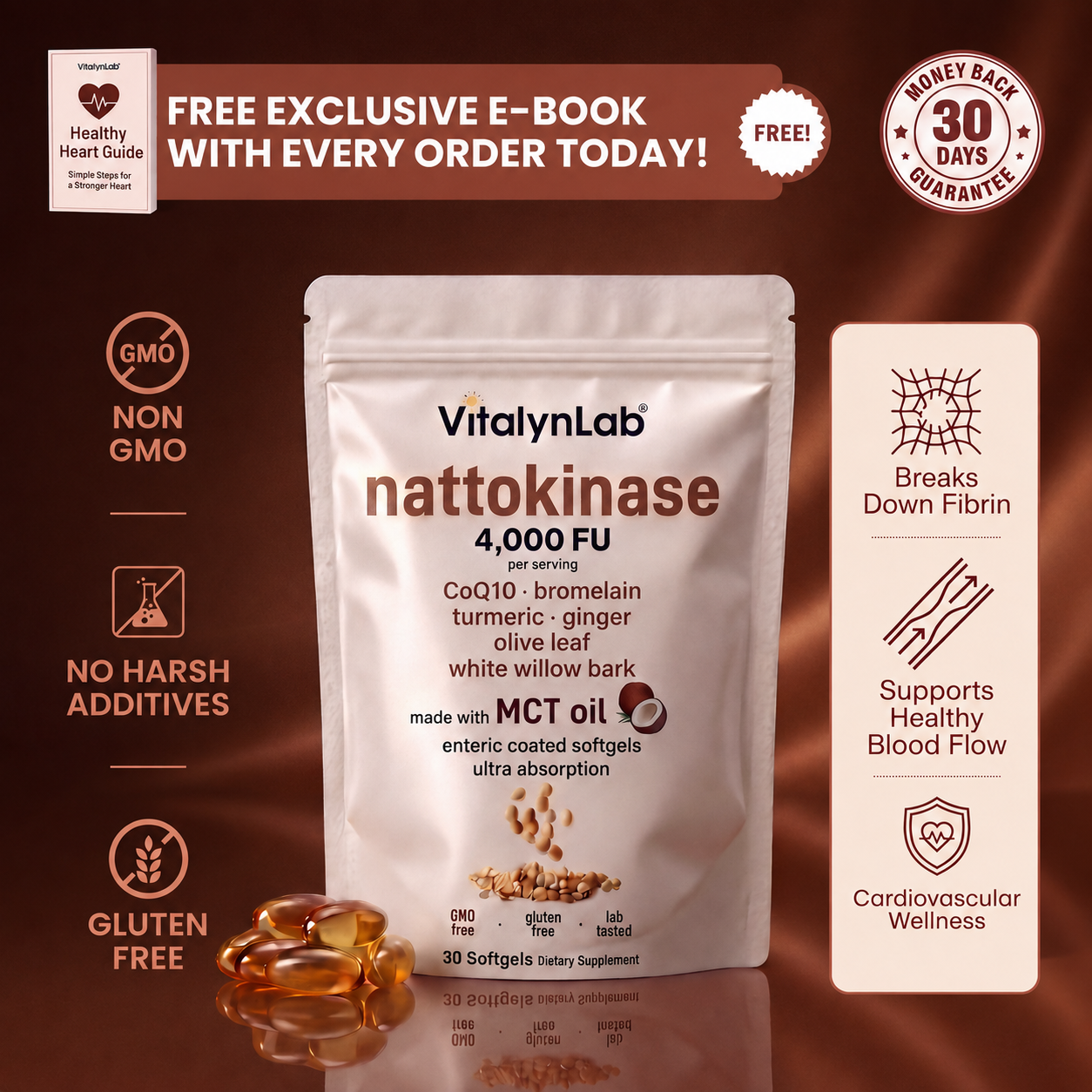 Nattokinase 4000 FU Daily Complex